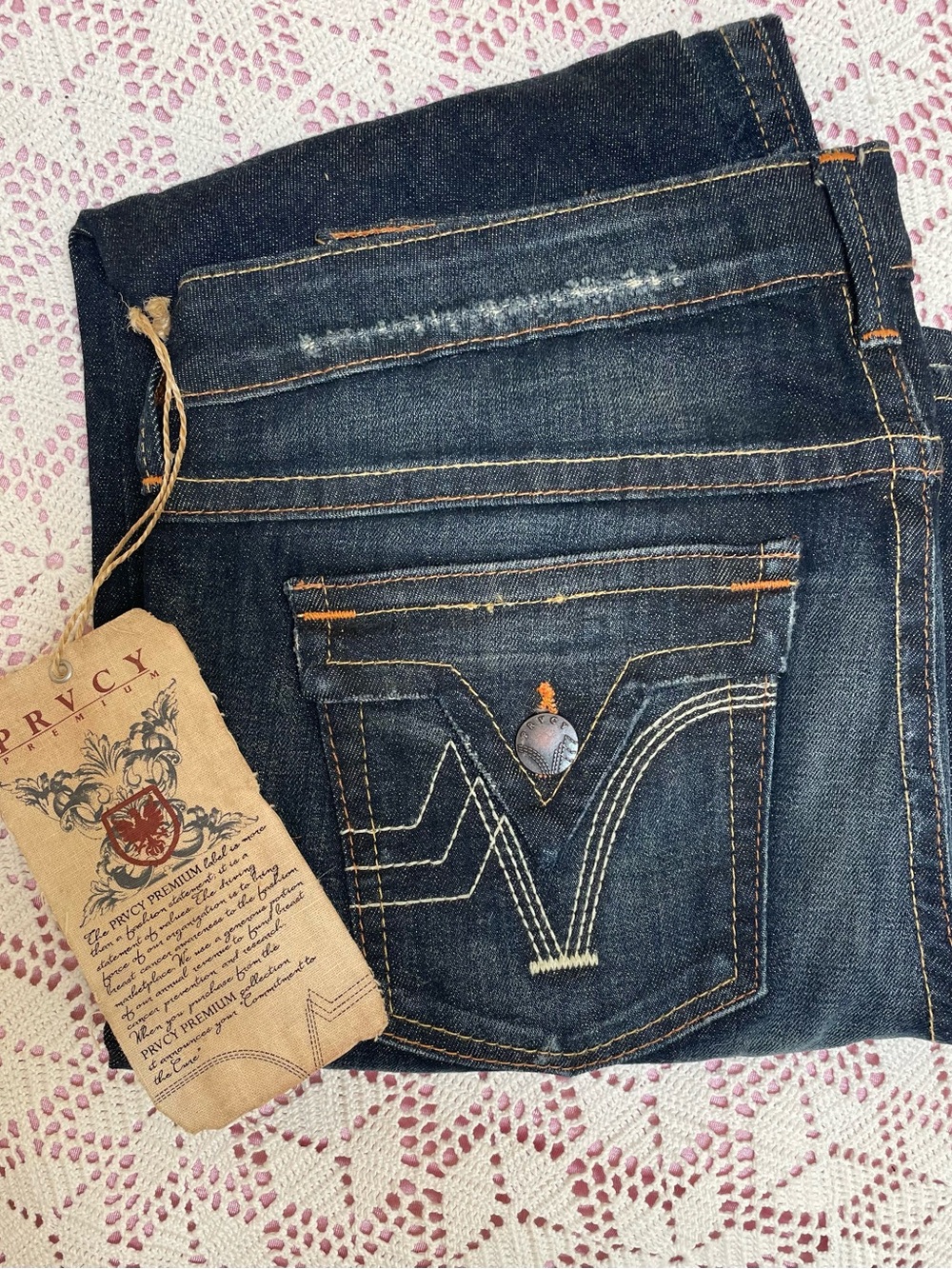 PRVCY Denim. Malibu Hills Boot Cut 32/34